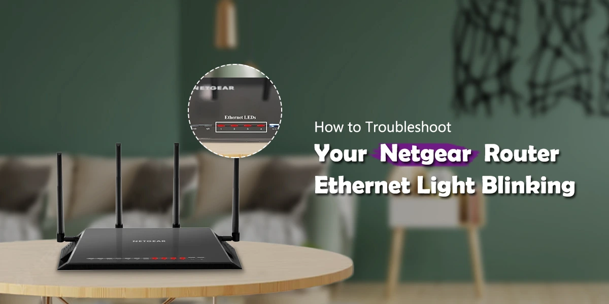 Netgear Router Ethernet Light